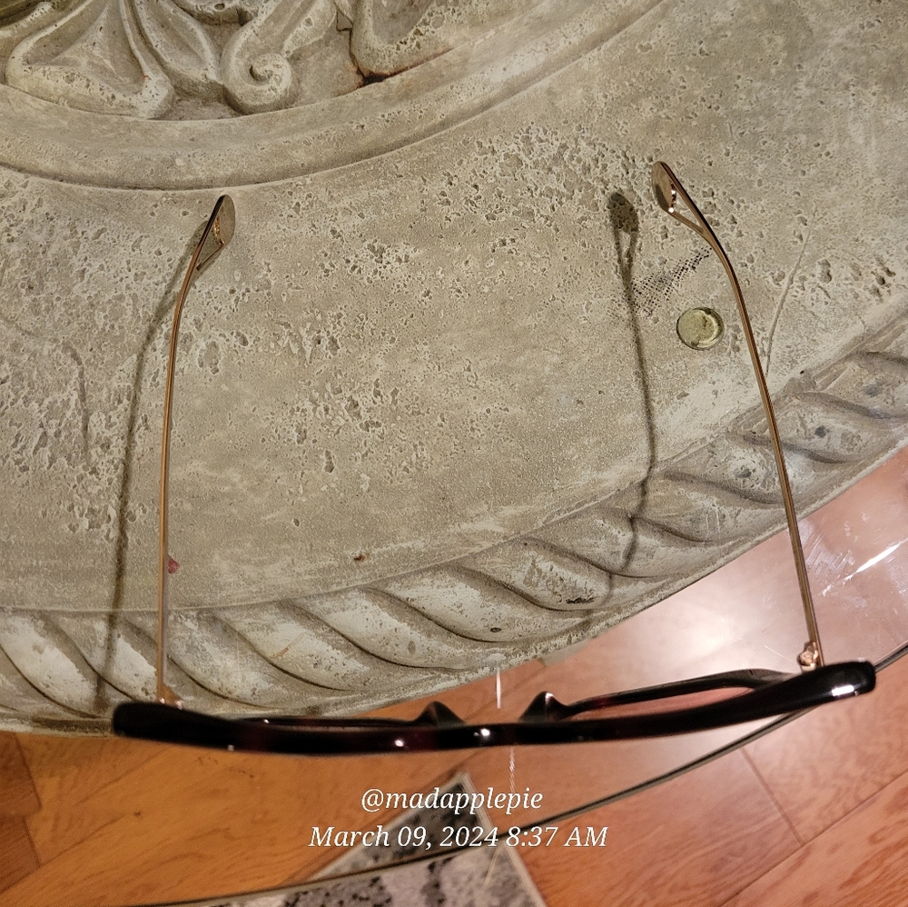 Gucci Oversized Square Havanah Pink Butterfly Sunnglases GG0453 Luxury #53 - Picture 14 of 17